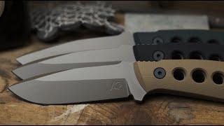 Krein Knives K9 Model 6 - D2 w/ Coyote Cerakote