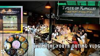 LHOMITHI YOUTH OUTING VLOG | TASTE OF KANGLEI | URBAN JUNGLE | MILITARY COMBAT GYM | NAGALAND