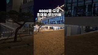 4000평 규모의 초대형 부산카페 추천