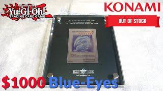 Yugioh TCG Masterpiece Series: Platinum Blue-Eyes White Dragon Opening!!! Made of 99.9% PURE SILVER!