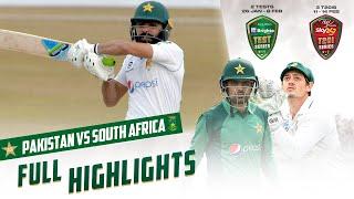 Full Highlights | Pakistan VS South Africa | 2nd Test Day 1 | PCB | ME2T