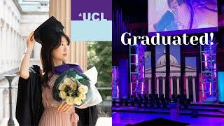 UCL Graduation day vlog moving out, last days in London