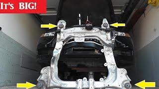 How To Replace A Crossmember or Subframe with Basic Tools Part 1