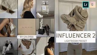 INFLUENCER FEED | How To Edit Photos In Lightroom | Lightroom Photo Editing | Aesthetic preset free