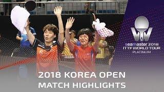 Chen Chien An/Cheng I Ching vs Jang Woojin/Cha Hyo Sim | 2018 Korea Open Highlights (1/2)