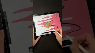 5 second Amazon logo animation took me 11+ hours to make  #procreate #logoanimation #amazonprime