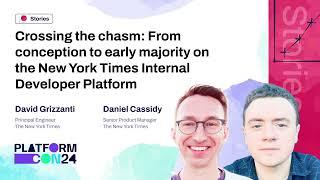 Crossing the chasm: From conception to early majority on the New York Times IDP | PlatformCon 2024