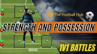 Build players Strength, Balance and Composure in these 1v1 battles!