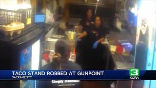 Video shows moment Sacramento taco stand was robbed at gunpoint