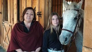 Mom and Daughter share why they love horseback riding at Royale Equestrian Centre