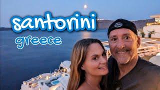 Unexpected in Santorini Greece full time retirement travel nomad I  vlog 12  I  John & Teri Just Go