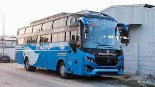 SeaBird ️ | Gets Set of 6 | Ashok Leyland 12M | Non AC Sleeper Buses | Damodar Built #viral