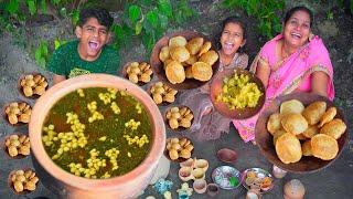 PANI PURI | Golgappa Recipe Cooking in north eastern Village | How to make Pani Puri Recipe