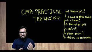 CMA TRAINING/ARTICLESHIP DETAILS