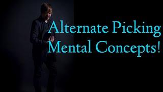 Andy Wood guitar series "The Woodshed" Ep 10- Alternate Picking Mental Concepts.