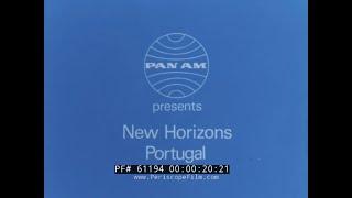 PAN AM AIRLINES 1960s LIBSON & PORTUGAL TRAVELOGUE FILM  61194