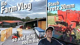 Voller Hof! Ein LKW nach dem nächsten   Kartoffeln - Weizen - Hafer laden & mehr / Vlog 125