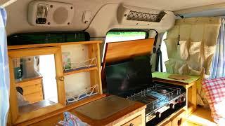 Beautiful 2004 Citroën Berlingo Micro camper van natural wood conversion!