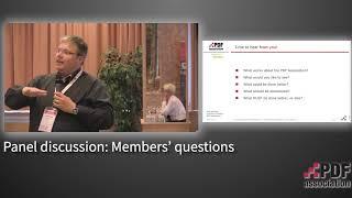 PDF Association Members’ question time