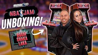 Arcade1up NBA Jam Deluxe Live Unboxing!