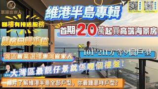 【維港半島】首期20萬起，回贈車位，一條片睇曬9個戶型，海景天花板樓盤，#維港半島 #十里銀灘維港半島 #海景房 #豪宅 #大平層 #一線海景 #度假 #養老聖地