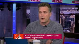 'GMFB' reacts to Myles Garrett requesting trade from Browns