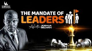 THE MANDATE OF LEADERS || SOAR CONFERENCE 2023 || HOTR ENUGU-NIGERIA || APOSTLE JOSHUA SELMAN