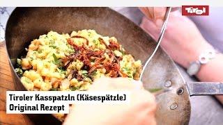 Käsespätzle: Das allerbeste Tiroler Kasspatzln Rezept ‍