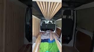 Van Ceiling Up: Insulation & Vapor Barrier Added 