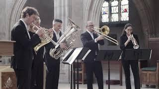 The (New) True North Brass Quintet plays Fire Dance by Anthony di Lorenzo