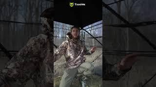 TideWe See Through Ground Blind | 270 Degrees SEE-THROUGH!!