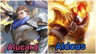 ALUCARD VS ALDOUS 500 stack {1v1}2022 #mobilelegend