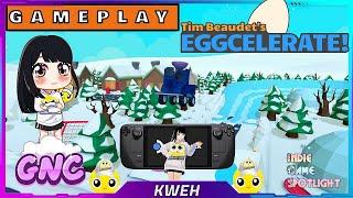 Eggcellerate To The Northpole | GAMEPLAY | STEAM DECK | Indie Game Spotlight