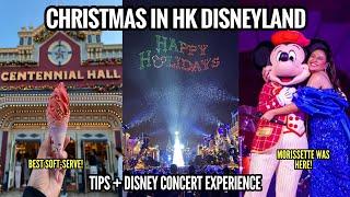 CHRISTMAS IN HONG KONG DISNEYLAND | DISNEY LIVE IN CONCERT FEAT. MORISSETTE + WINTER IN ARENDELLE