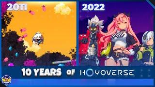 10 Years of Hoyoverse : MiHoYo | Every games released so far!