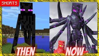 تطور الاندرمان في لعبة ماين كرافت (EnderMan) #shorts #Evolution #Minecraft