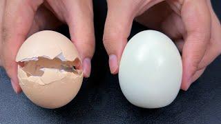 Boiled eggs, most avoid cold water directly into the pot, teach you the correct way, the eggs are