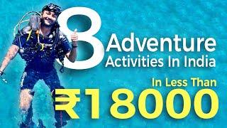 Best Adventure Sports In India | Best Things To Do In India | Adventure Places In India