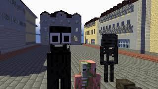 (13+) Minecraft Monsters vs SCP-096 Meme Animation