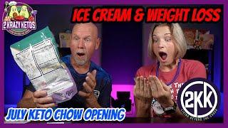 Can you eat ice cream to lose weight | What's in the July Keto Chow surprise box?