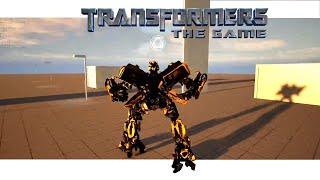 Transformers The Game Unreal Engine 5 Pre-Alpha Test Build Gameplay!