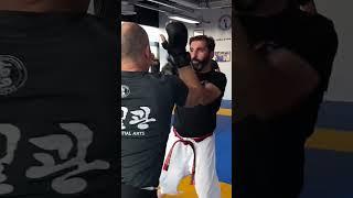 Striking training at Jeilkwan Martial Arts