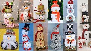 47 DIY Snowman Crafts for the Holiday Season, Easy Snowman Craft Ideas