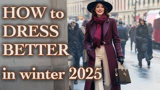 HOW TO WEAR INCREDIBLE IN WINTER 2025: Unique winter outfits of Milan's most stylish people