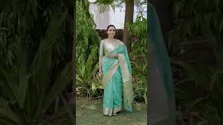 Pure Silk Handwoven Banarasi Sarees | Shivangi Kasliwal