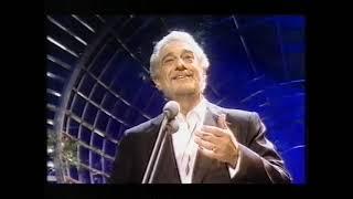 Placido Domingo duet with Rolando Villazon "Non ti scordar di me", 2006 Classical BRIT Awards