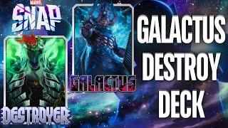 Versatile Galactus Destroyer Beats Everything !! Marvel Snap