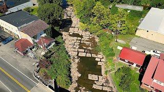 Odd River Rock Formations: Man-made? Aliens? or Natural Occurrence?  Webster Springs, WV