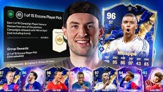 100 x 1 of 15 Encore Campaign Player Picks! 