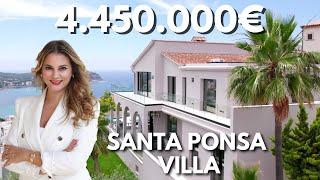 Luxus Meerblickvilla Tour Santa Ponsa für 4.45€ Millionen | Rossitza Hantelmann Real Estate